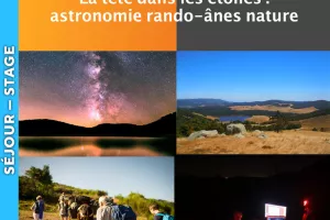 CÉVENNES - La tête dans les étoiles : astronomie rando-ânes nature