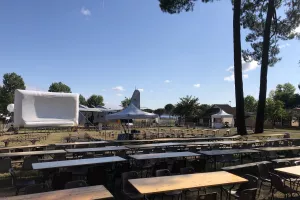 Séance gratuite de Cinéma en plein air au Musée de l'Hydraviation