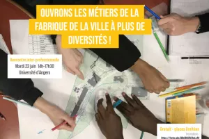 Rencontre interprofessionelle - Ouvrons les métiers de la fabrique de la ville à plus de diversité