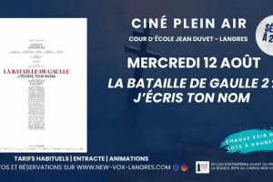 Ciné Plein Air : "La bataille De Gaulle 2 : J'écris ton nom"
