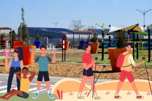 Renforcement musculaire / marche nordique - Du 6 au 31 juillet