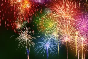 Feu d'artifice et bal populaire