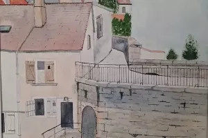 Démonstration peinture - huiles - aquarelle