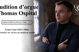 Audition d'orgue à l'église Saint-Eustache