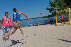 "BEACH LEVEZOU TOUR" Granouillac "Sandball"