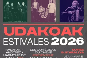 Udakoak / Les Estivales d'Arnaga / "Les Papillotes" - Les comédiens du Chêne