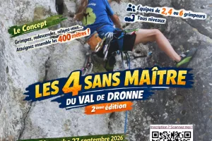 Les 4 sans Maître du Val de Dronne – 2ᵉ ÉDITION - Défi Escalade