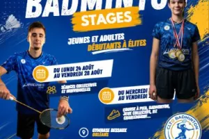 🏸 Nos stages d'été sont de retour !☀️