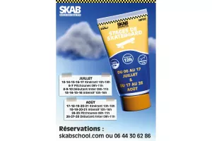 SKAB school - Stage skateboard intensif