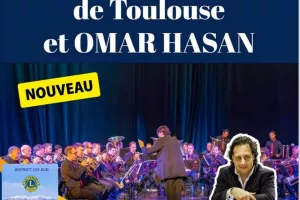 LE BRASS BAND DE TOULOUSE ET OMAR HASAN