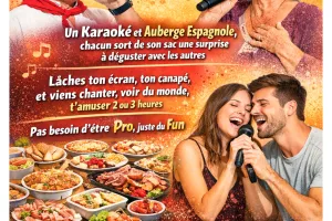 Soirée karaoké et Auberge Espagnole