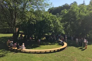 Lecture au jardin