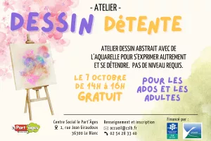 Atelier dessin détente