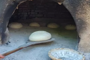 Dégustation au four à pain de Pertus