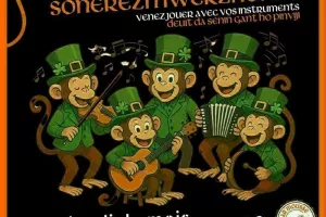 Session de musique irlandaise