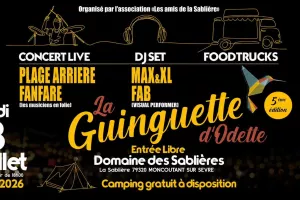 Soirée La Guinguette d'Odette au Domaine des Sablières