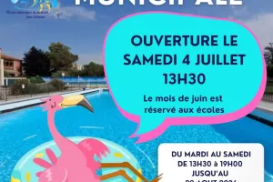OUVERTURE DE LA PISCINE
