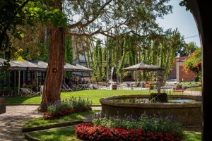 Biergarten à la Villa Meteor