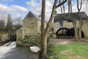 Moulin de Négreville : visite et fabrication de bouillie de sarrasin