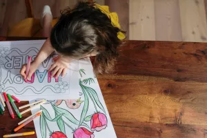 Atelier Un jardin à soi - atelier pochoir inversé