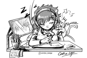Dessin manga par Caro-Lyn