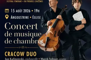 FESTIVAL LES CLES DU CLASSIQUE - CONCERT DE MUSIQUE DE CHAMBRE: CRACOW DUO.