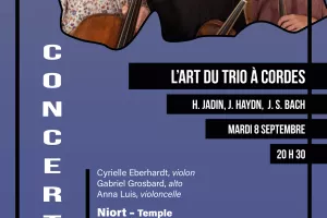 L'art du trio à cordes à Niort