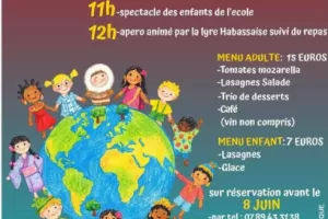 Kermesse de l'école de Habas