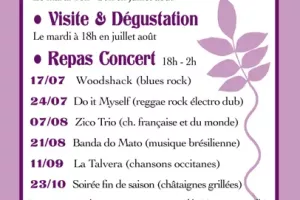 Concert repas "Woodshack"