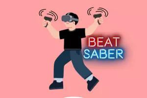 Après-midi Jeux sur VR Beat Saber