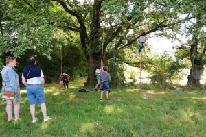 Les Estivales de Scie - Grimpe d'arbres