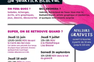 Les arpenteurs du quartier Bellevue