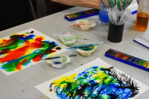 Stage artistique aux Tanneries - Aquarelle