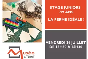 Stage Juniors 7/9 ans : la ferme idéale !