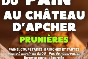 FÊTE DU PAIN AU CHÂTEAU D'APCHER