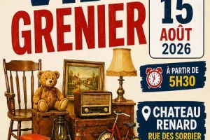Vide grenier des Pompiers de Château Renard