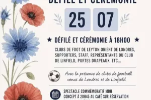 Défilé et cérémonie Bertrancourt