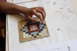 Atelier jeunes archéos : Mosaïque