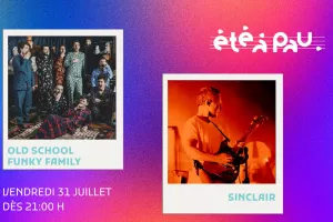 Été à Pau 2026 : Old School Funky Family / Sinclair