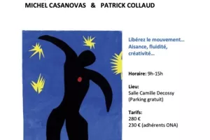 "Se Mouvoir depuis le Centre" Feldenkrais & Danse Contact Improvisation