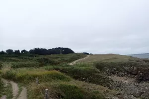 Pointe de la croix -  Brambel : des landes à la mer