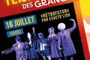 Terrasse des Granges : « Rétrofutur » par Esacto’Lido