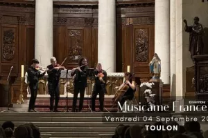 Concert à Toulon: Ravel, Debussy, Cantemir, Mozart, Wieniawski, Bach, Doppler, Saint-Saëns, Vivaldi