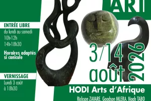 Exposition :  HODI Arts d'Afrique - sculptures