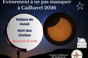 ECLIPSE DE SOLEIL ET NUIT DES ÉTOILES