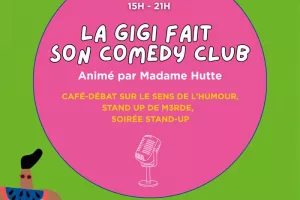 Café-débat autour du sens de l’humour avec Madame Hutte