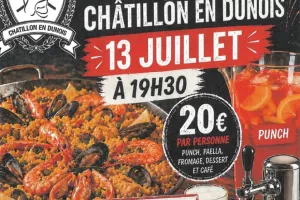La Paëlla des Pompiers de Châtillon-en-Dunois