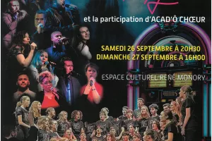 Juke Box Family et la participation d'Acad'ô Choeur en concert