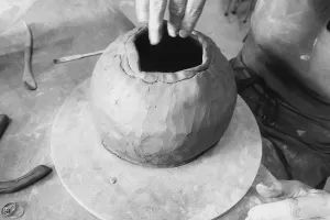 Cours de poterie pour adulte " le porte savon"