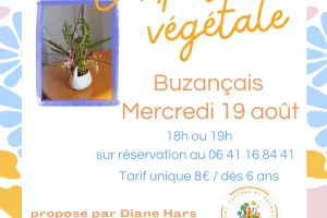 Atelier Culture et Découverte  : Composition végétale